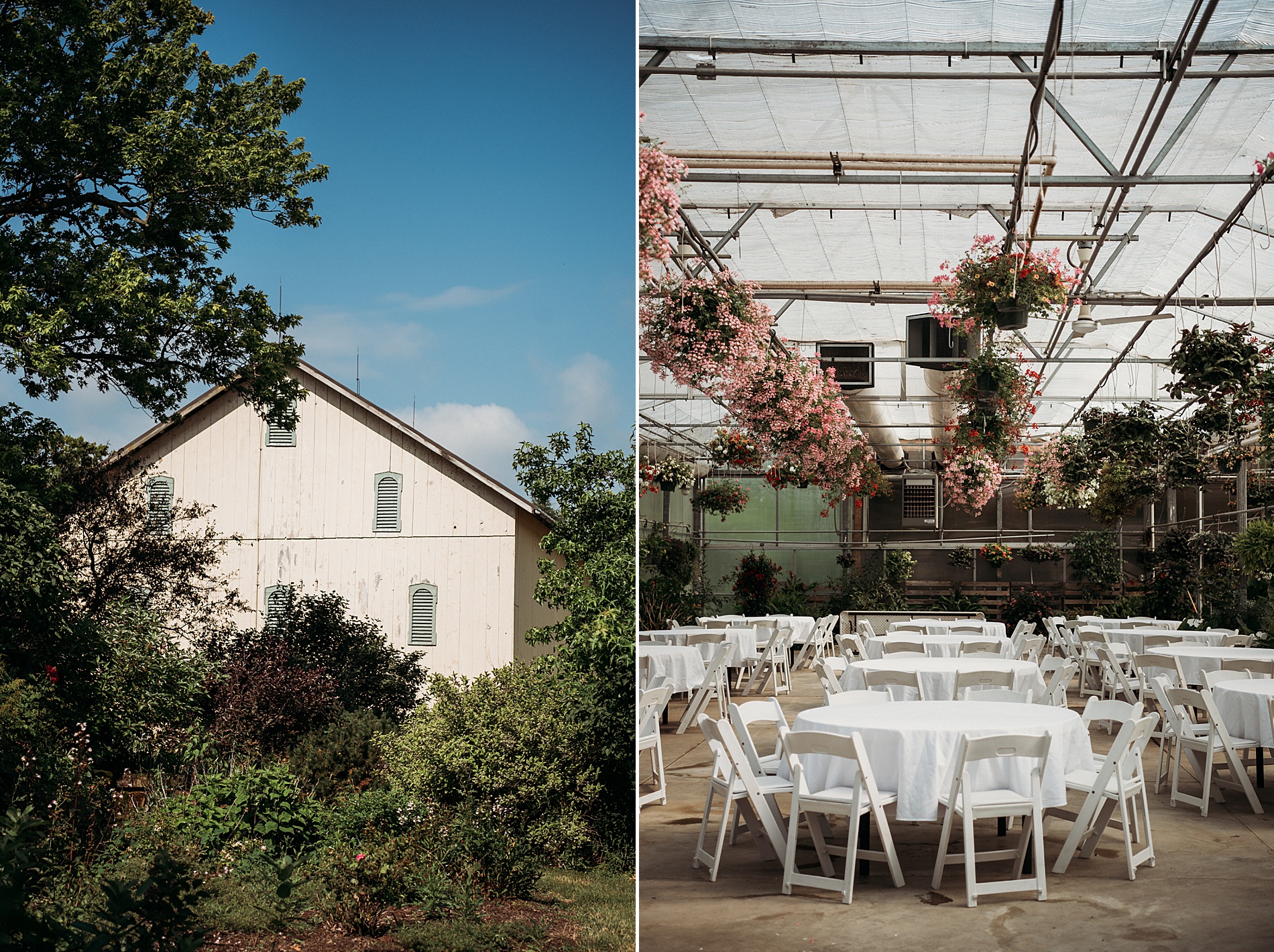inside the Mohican Gardens Conservatory one of The Top 14 Barn Wedding Venues in Ohio